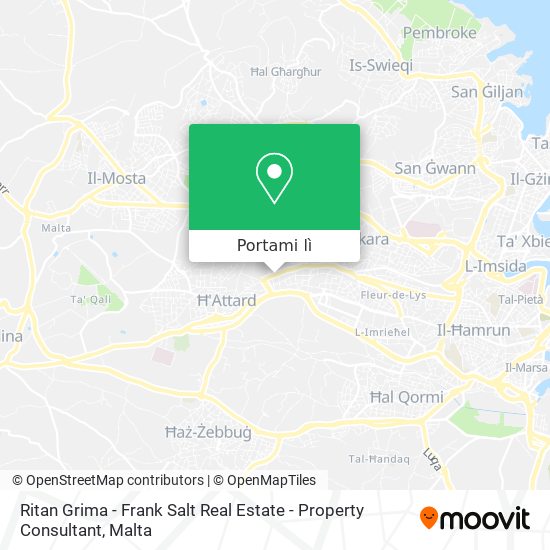 Mappa Ritan Grima - Frank Salt Real Estate - Property Consultant