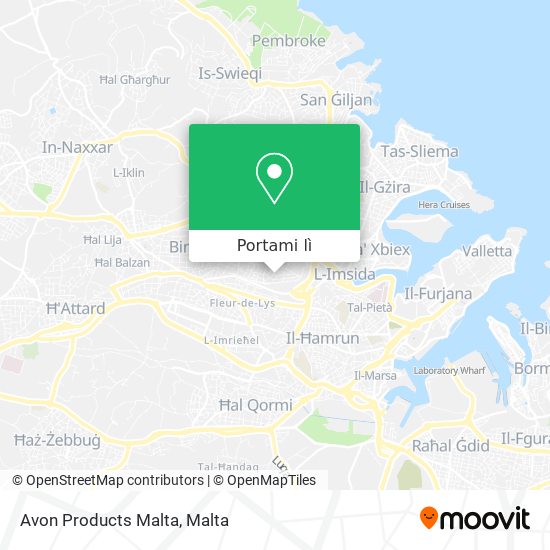 Mappa Avon Products Malta