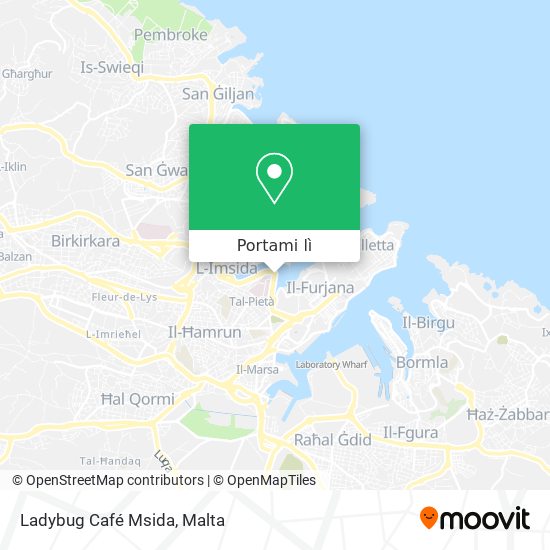 Mappa Ladybug Café Msida