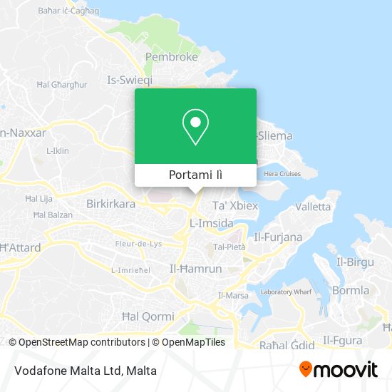 Mappa Vodafone Malta Ltd