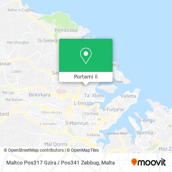 Mappa Maltco Pos317 Gzira / Pos341 Zebbug