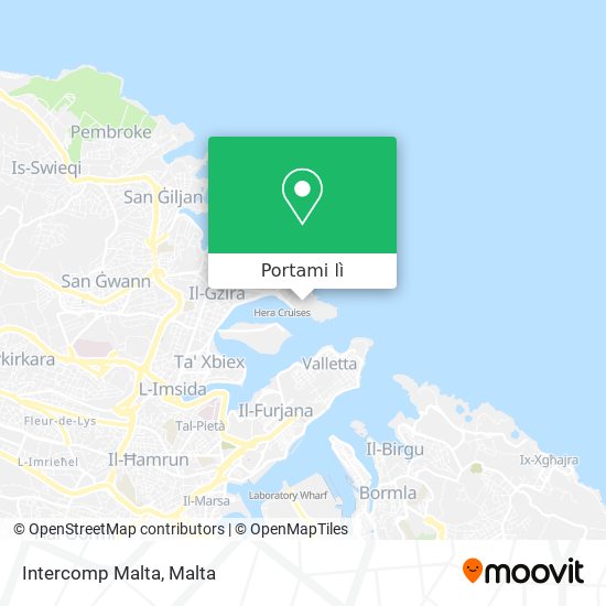Mappa Intercomp Malta