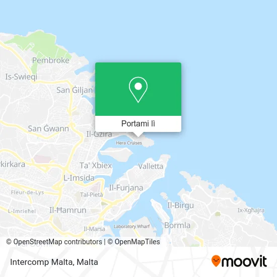 Mappa Intercomp Malta