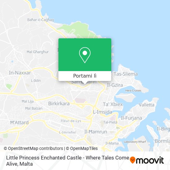 Mappa Little Princess Enchanted Castle - Where Tales Come Alive