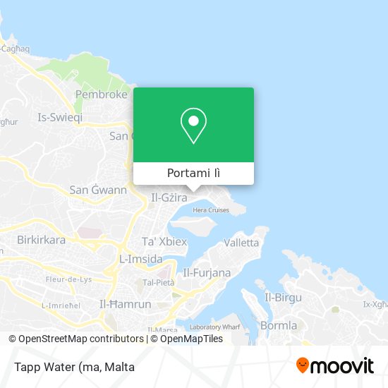 Mappa Tapp Water