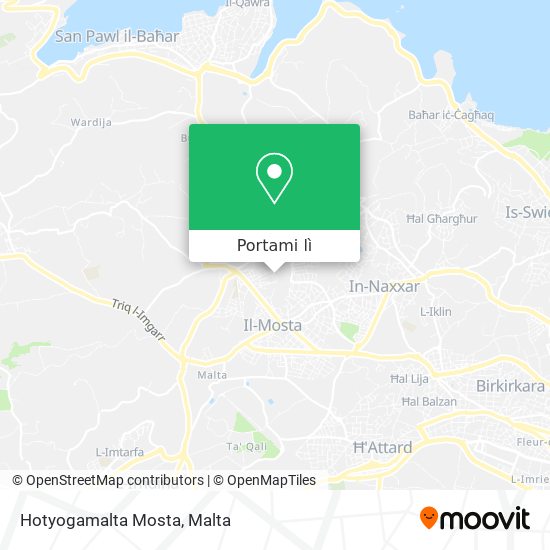 Mappa Hotyogamalta Mosta