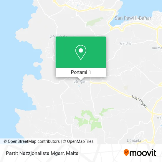 Mappa Partit Nazzjonalista Mgarr