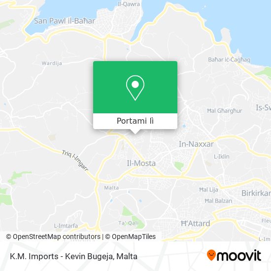 Mappa K.M. Imports - Kevin Bugeja