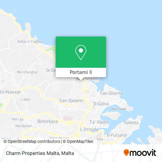 Mappa Charm Properties Malta