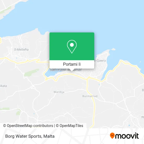 Mappa Borg Water Sports