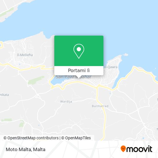Mappa Moto Malta