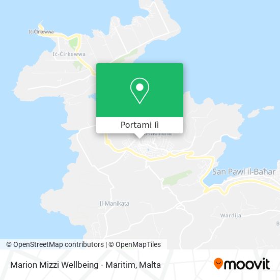 Mappa Marion Mizzi Wellbeing - Maritim