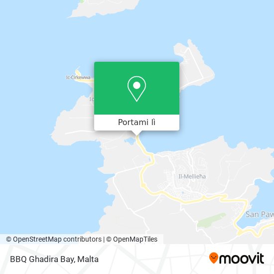 Mappa BBQ Ghadira Bay
