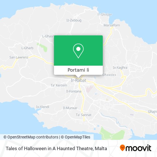 Mappa Tales of Halloween in A Haunted Theatre