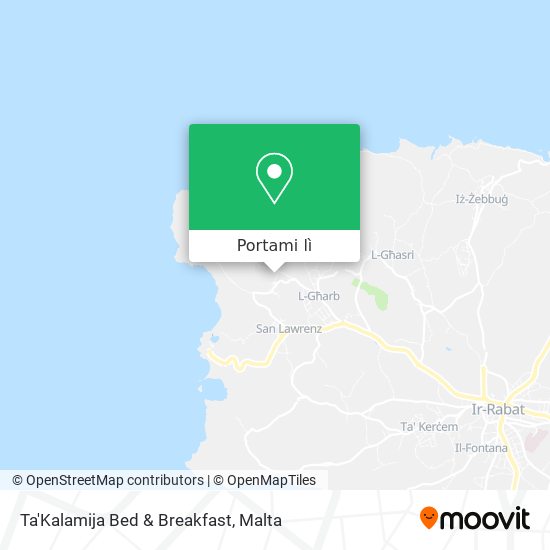 Mappa Ta'Kalamija Bed & Breakfast