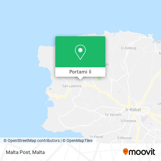 Mappa Malta Post