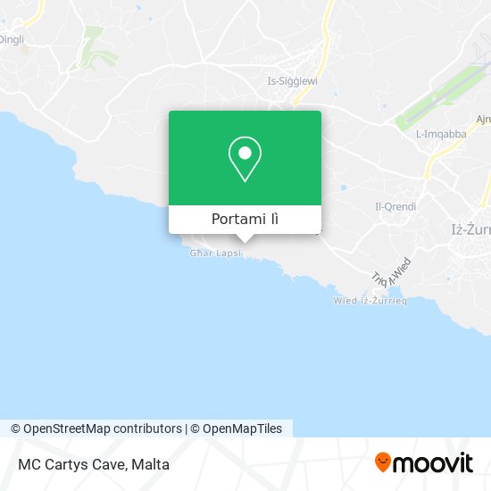 Mappa MC Cartys Cave