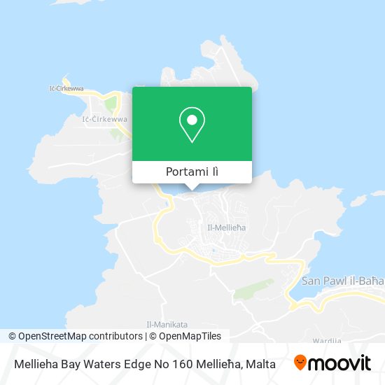 Mappa Mellieha Bay Waters Edge No 160 Mellieħa