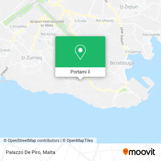 Mappa Palazzo De Piro