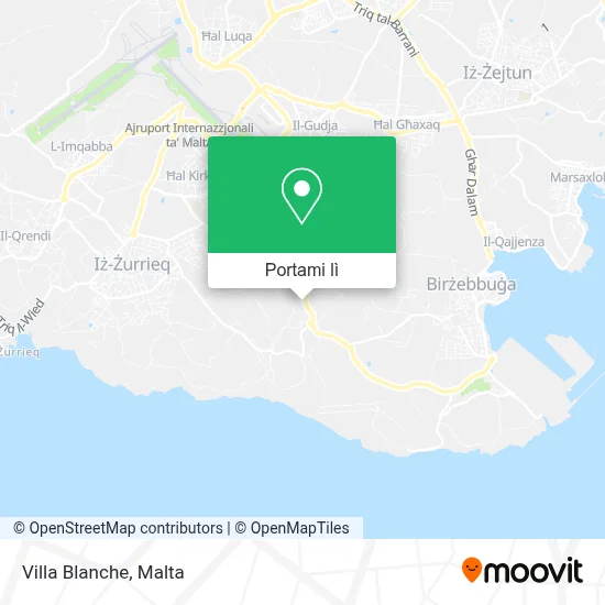 Mappa Villa Blanche
