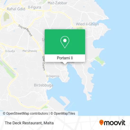 Mappa The Deck Restaurant