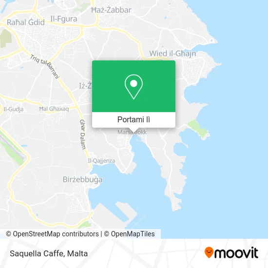 Mappa Saquella Caffe