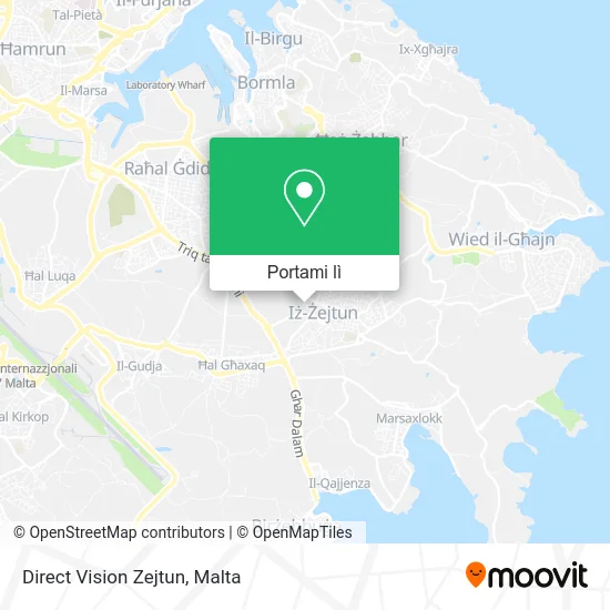 Mappa Direct Vision Zejtun