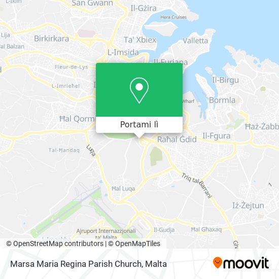 Mappa Marsa Maria Regina Parish Church