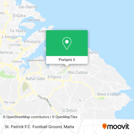 Mappa St. Patrick F.C. Football Ground