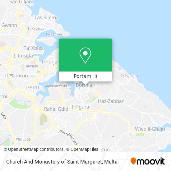 Mappa Church And Monastery of Saint Margaret