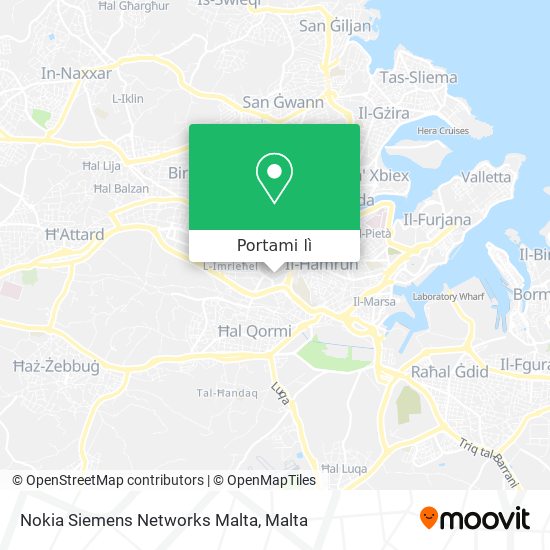 Mappa Nokia Siemens Networks Malta