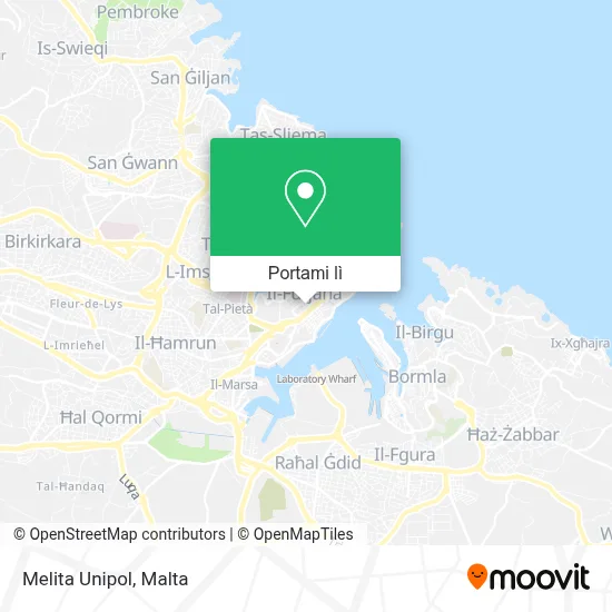Mappa Melita Unipol