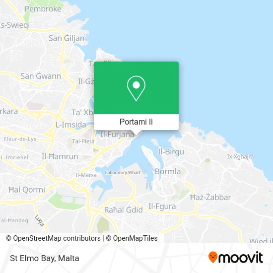 Mappa St Elmo Bay