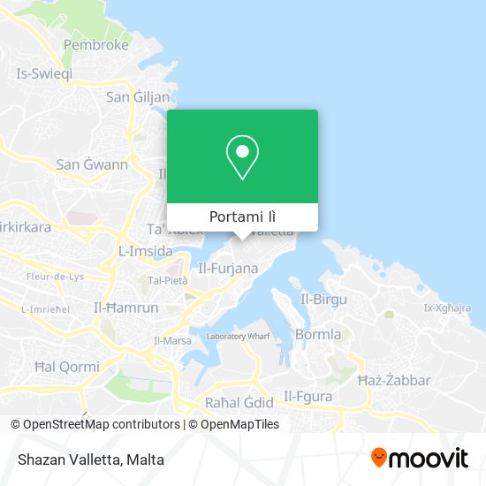 Mappa Shazan Valletta