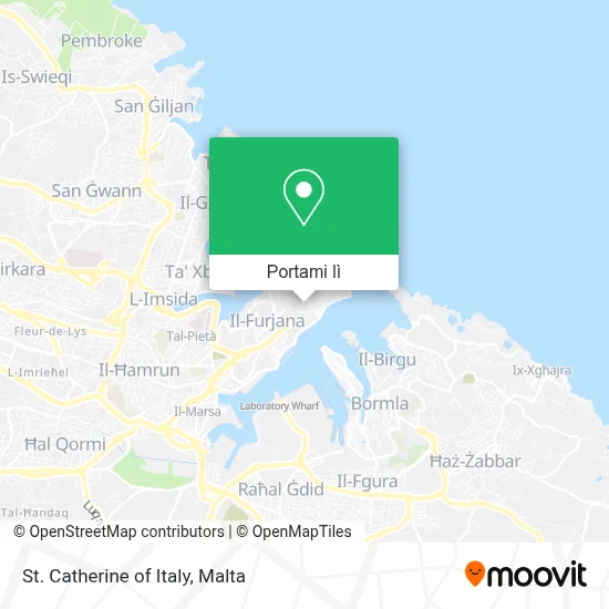 Mappa St. Catherine of Italy