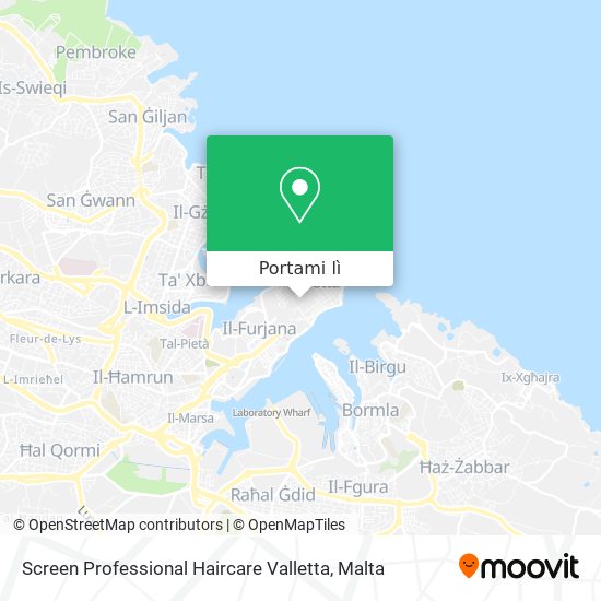 Mappa Screen Professional Haircare Valletta