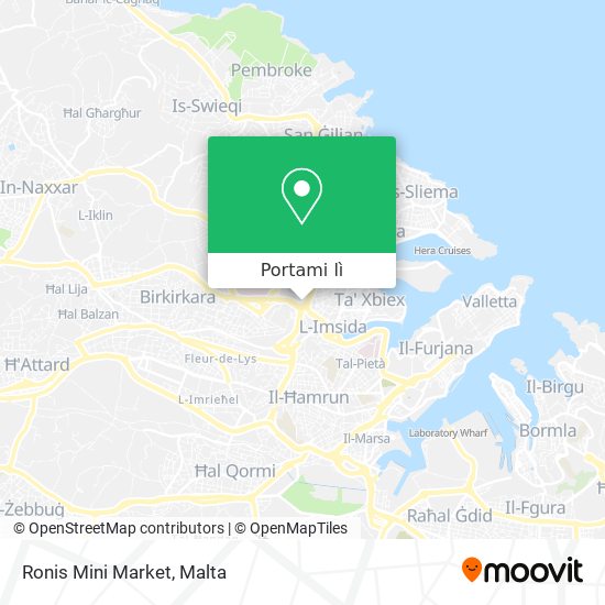 Mappa Ronis Mini Market