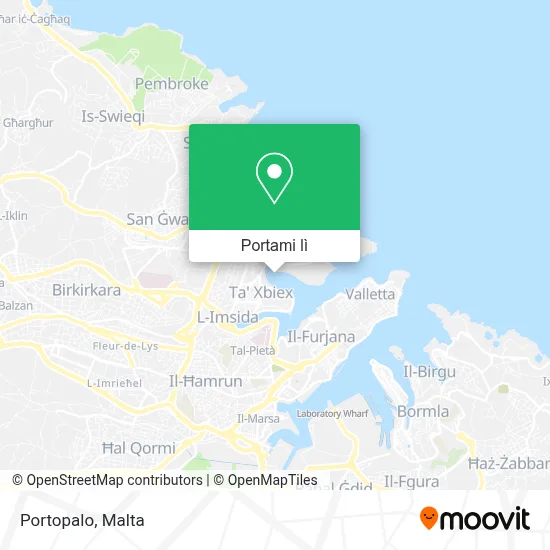 Mappa Portopalo