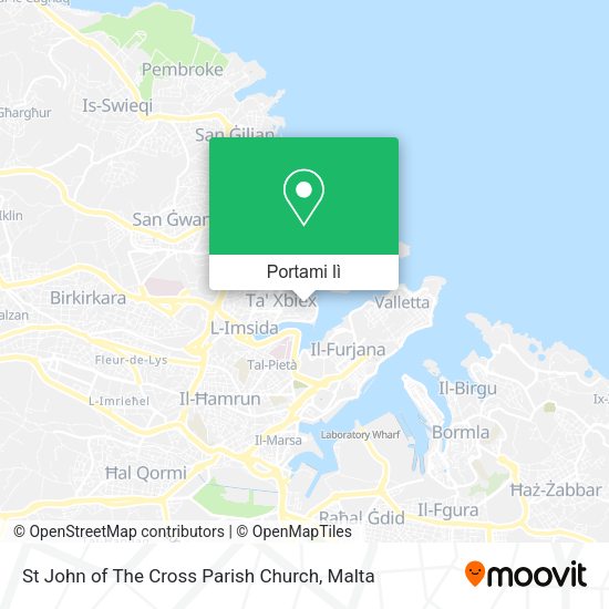 Mappa St John of The Cross Parish Church