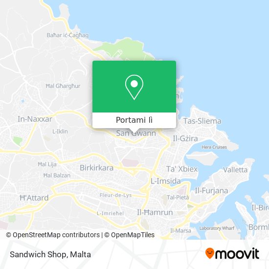 Mappa Sandwich Shop