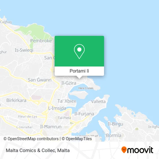 Mappa Malta Comics & Collec