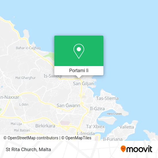 Mappa St Rita Church