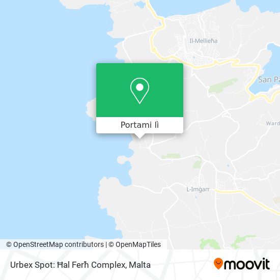 Mappa Urbex Spot: Ħal Ferħ Complex