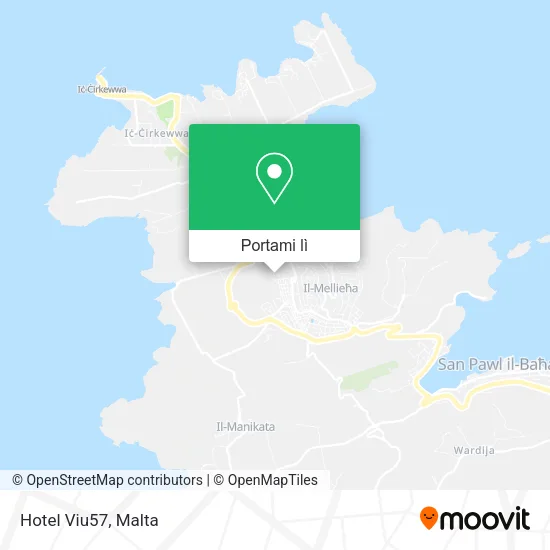 Mappa Hotel Viu57