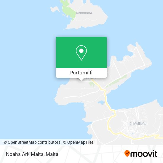 Mappa Noah's Ark Malta