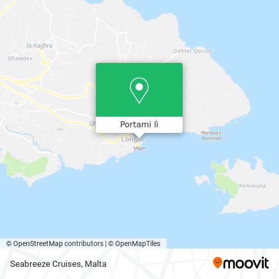 Mappa Seabreeze Cruises