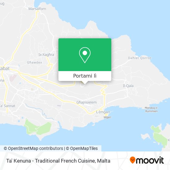 Mappa Ta' Kenuna - Traditional French Cuisine