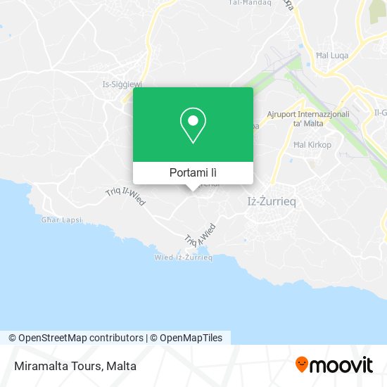Mappa Miramalta Tours
