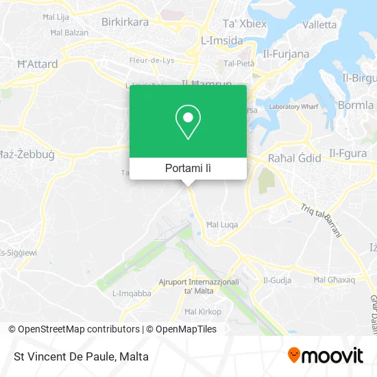 Mappa St Vincent De Paule