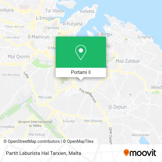 Mappa Partit Laburista Hal Tarxien